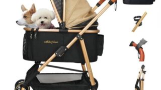 カートとキャリーが分離式で使いやすさ格別！「MILA&LOUIS」の軽量ペットカートで愛犬とのお出かけをもっと快適に