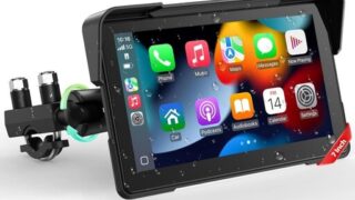 【LAMTTO 7インチ バイク用スマートモニター】ワイヤレスCarPlay/Android Autoで快適ツーリング！