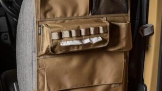 ゴードンミラー「JKMシートバックポケット」で車内収納を無骨にカスタム！おしゃれで丈夫な最強ギア